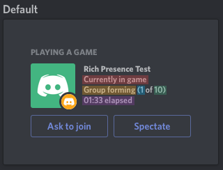 RichPresence for Discord