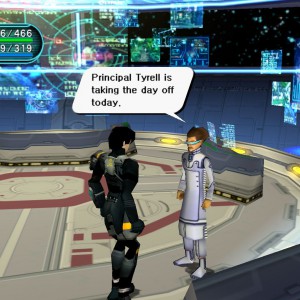 Someone finally had the idea to explain where he is when playing in one person mode