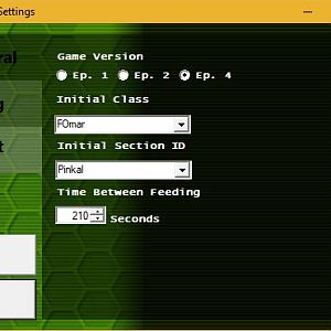 Magatama Beta 8 : Settings - General