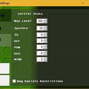 Magatama Beta 8 : Settings - Mag