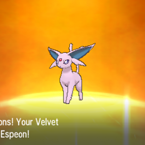 Modest Eevee Ultramoon, favorite eevolution :)