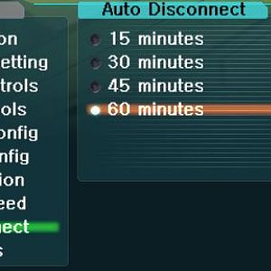 Auto Disconnect