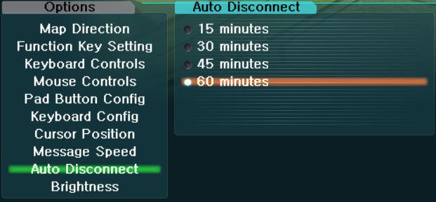 Auto Disconnect