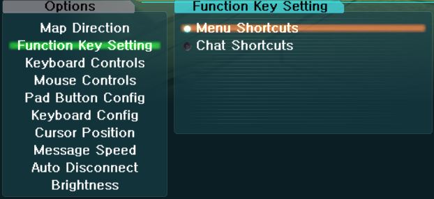 Function Key Setting