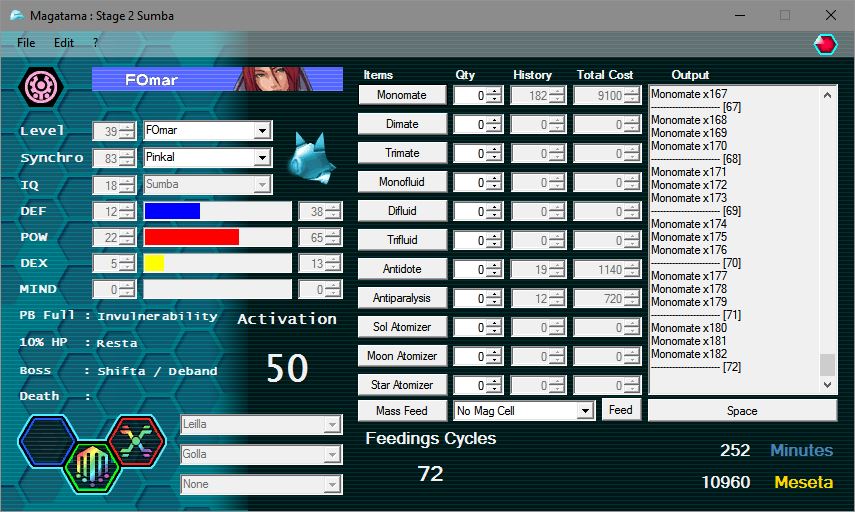 Magatama Beta 6 Preview Interface