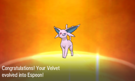 Modest Eevee Ultramoon, favorite eevolution :)