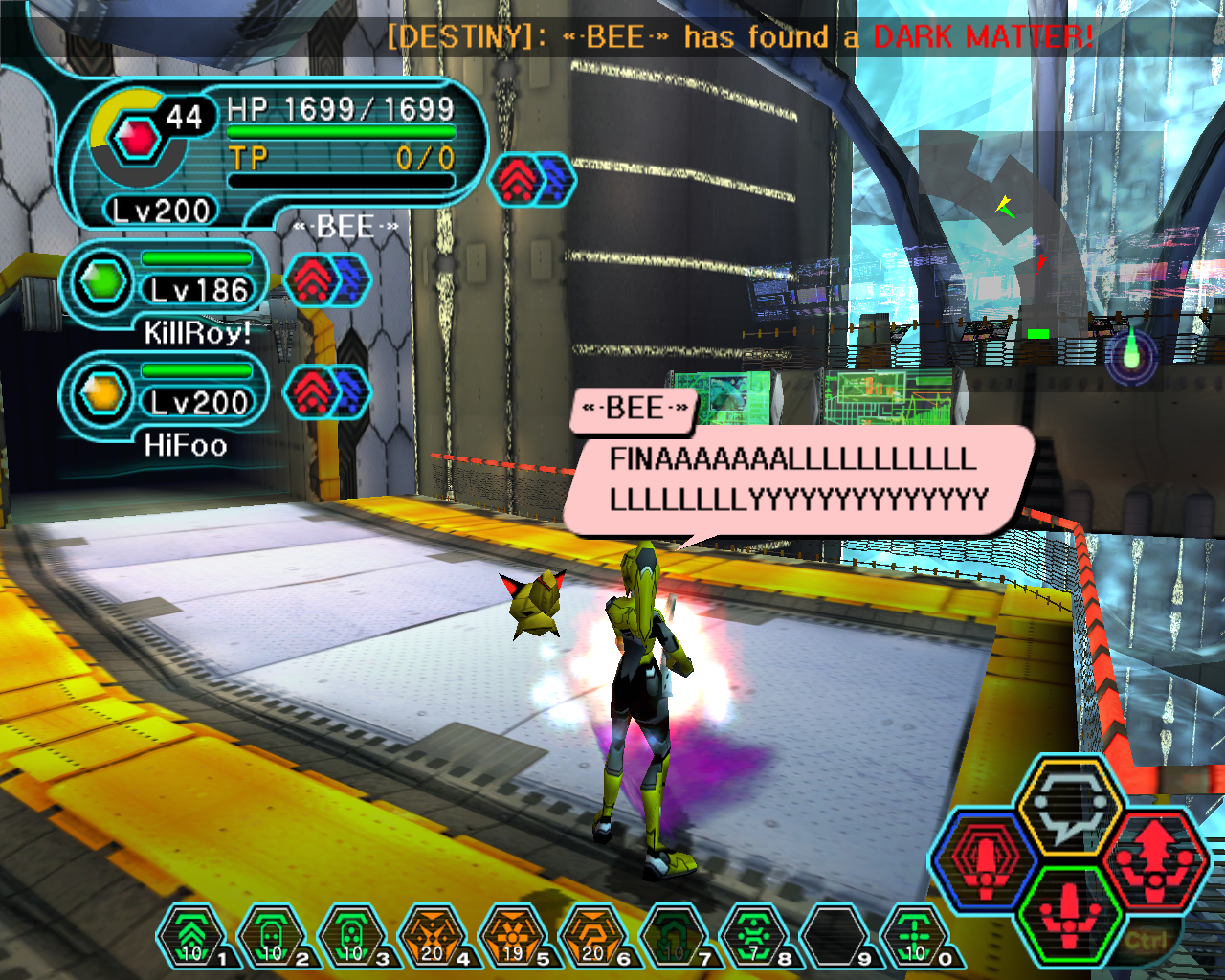 Dark Matter Drop On This Server Pioneer 2 A Phantasy Star Online Community